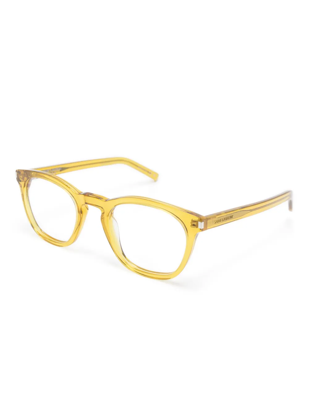 Saint Laurent Eyewear square-frame glasses | Men | Image 2