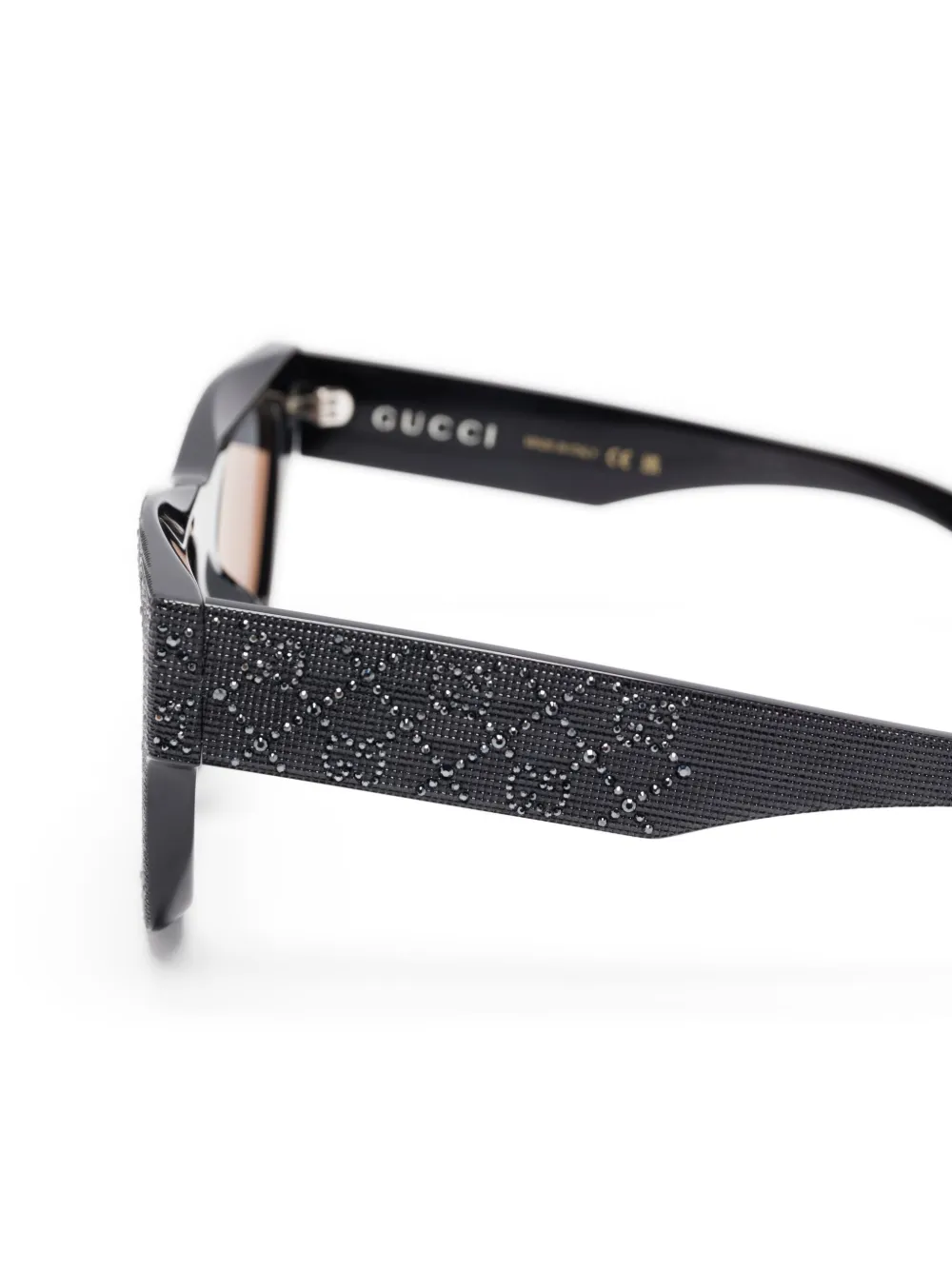 Gucci Interlocking G zonnebril Zwart