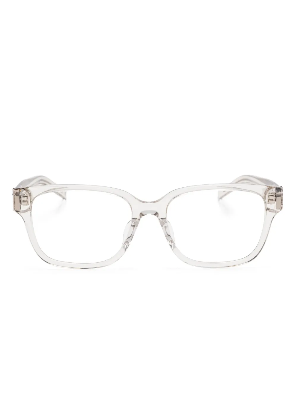 Saint Laurent Eyewear square-frame glasses | White | Image 1