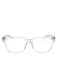 Saint Laurent Eyewear square-frame glasses - White