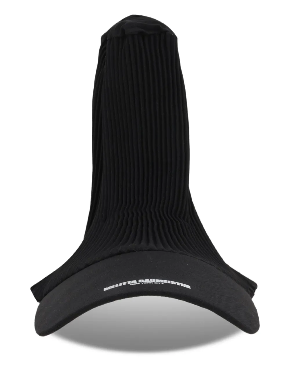 Melitta Baumeister pleated cap | Black | Image 1