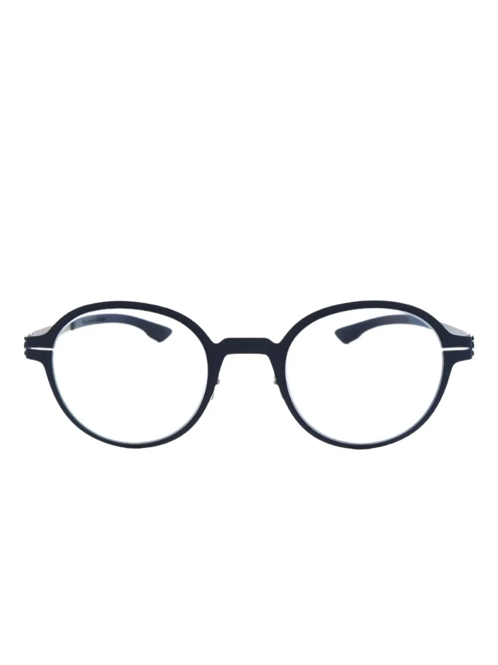 Ic! Berlin Minho round glasses - ブルー Ic! Berlin Minho round glasses - ブルー