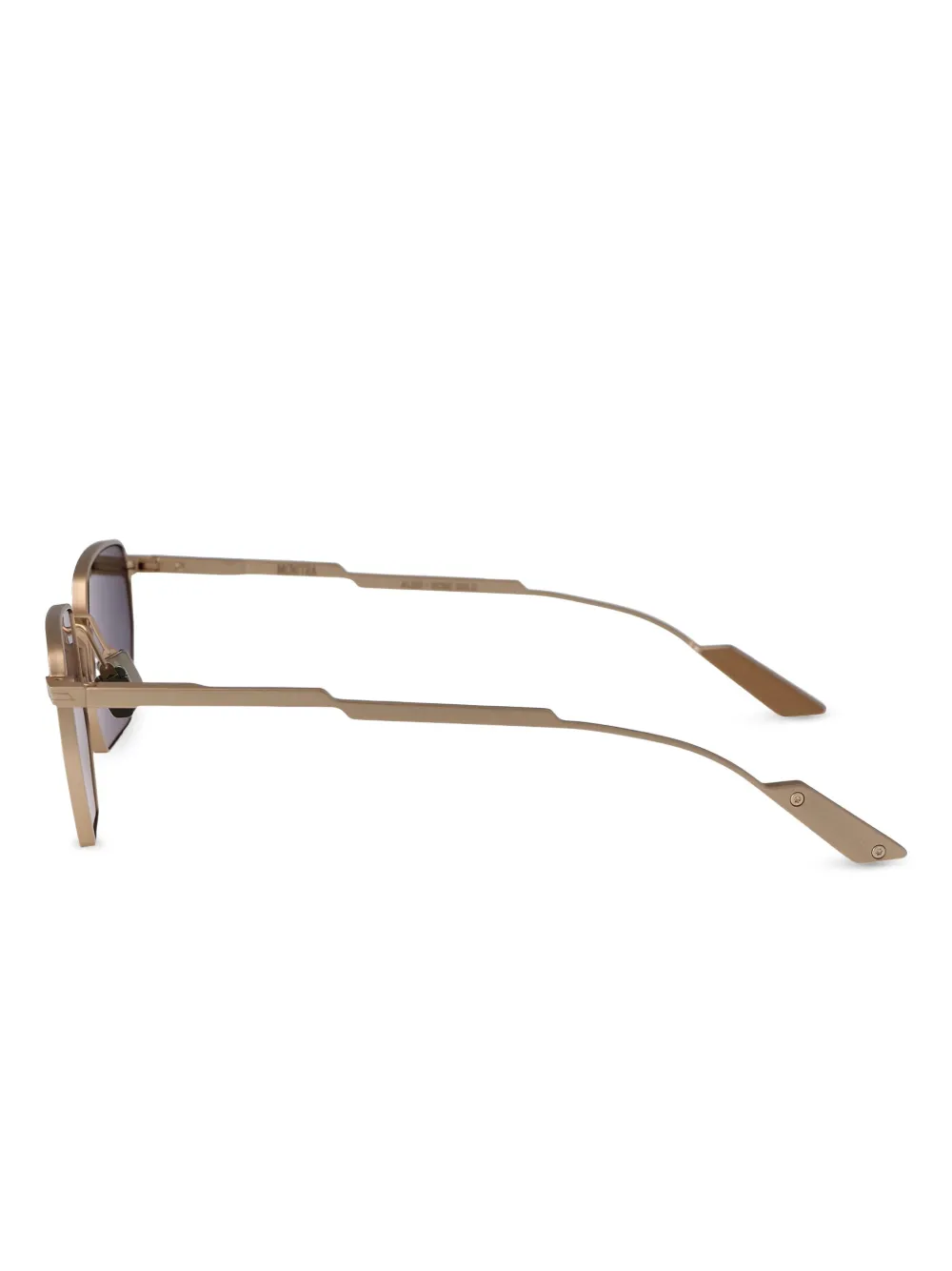  Movitra Aldo Geometric-frame Sunglasses - Gold 