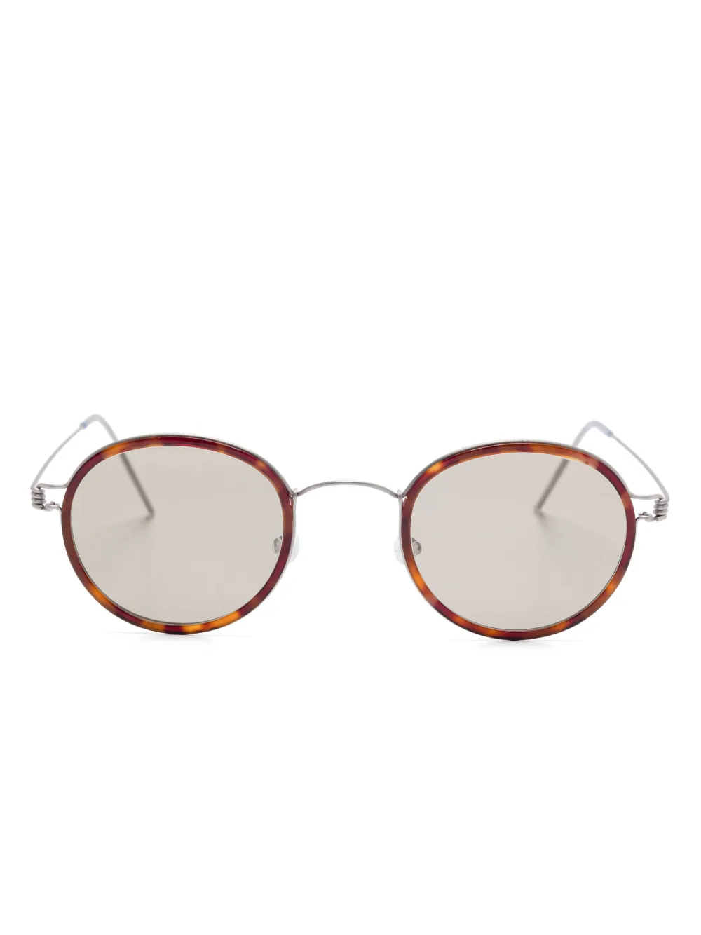 Lindberg round-frame sunglasses | Brown | Image 1