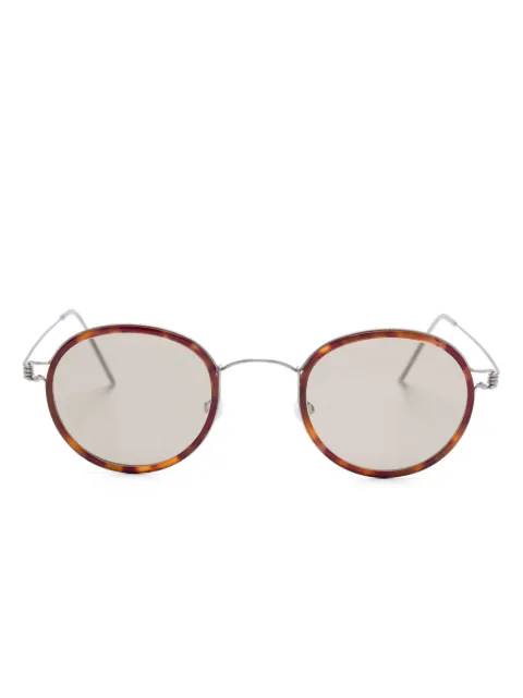 Lindberg round-frame sunglasses