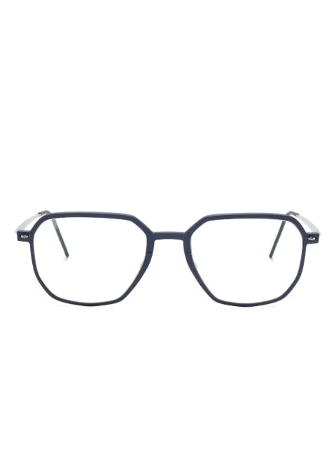 Lindberg geometric-frame glasses