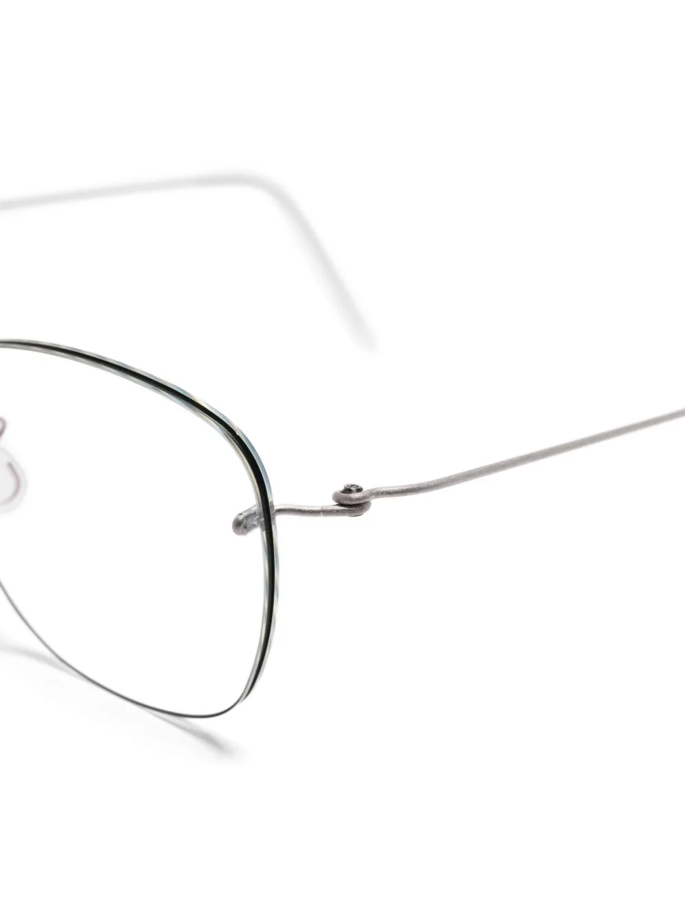 Lindberg Square-frame Glasses In Grey