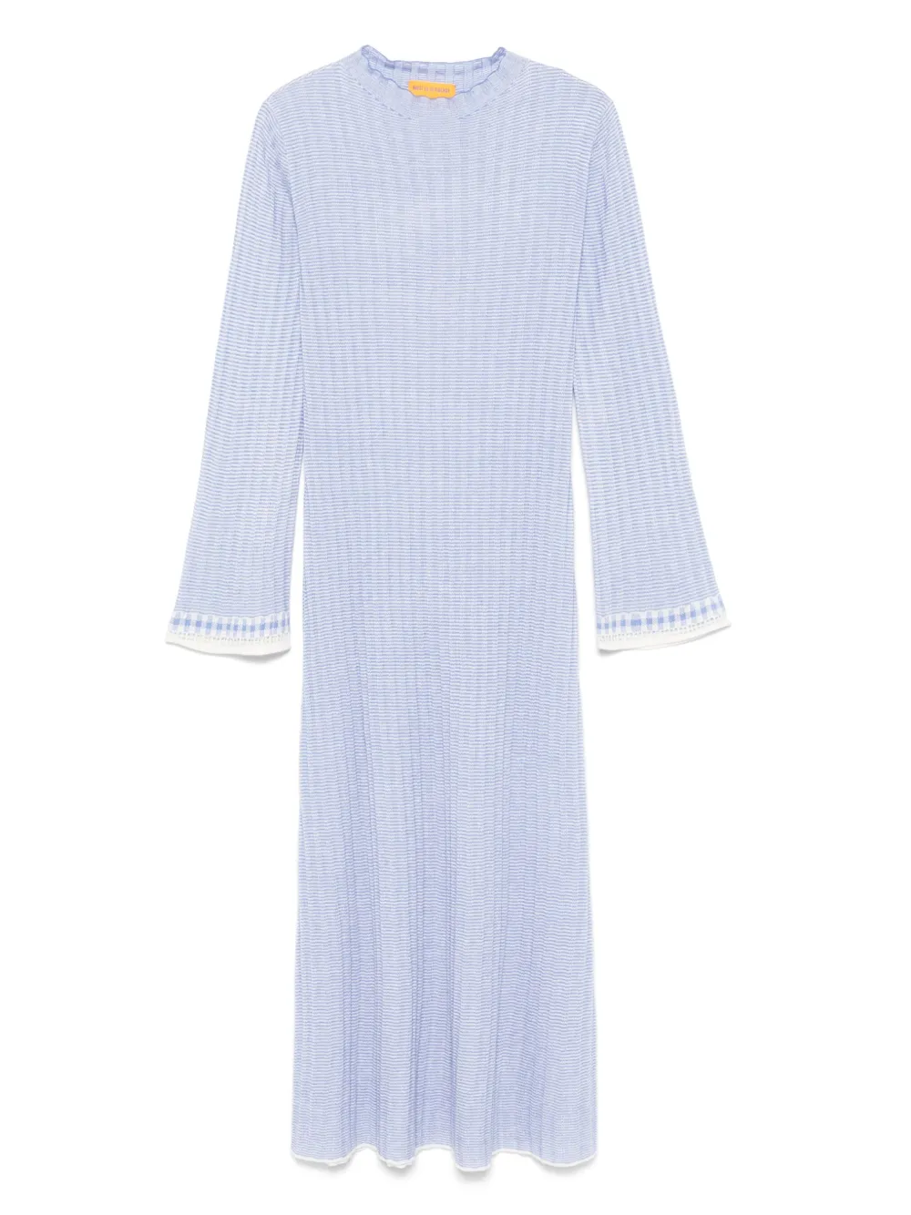 Guest In Residence Gestreepte maxi-jurk Blauw
