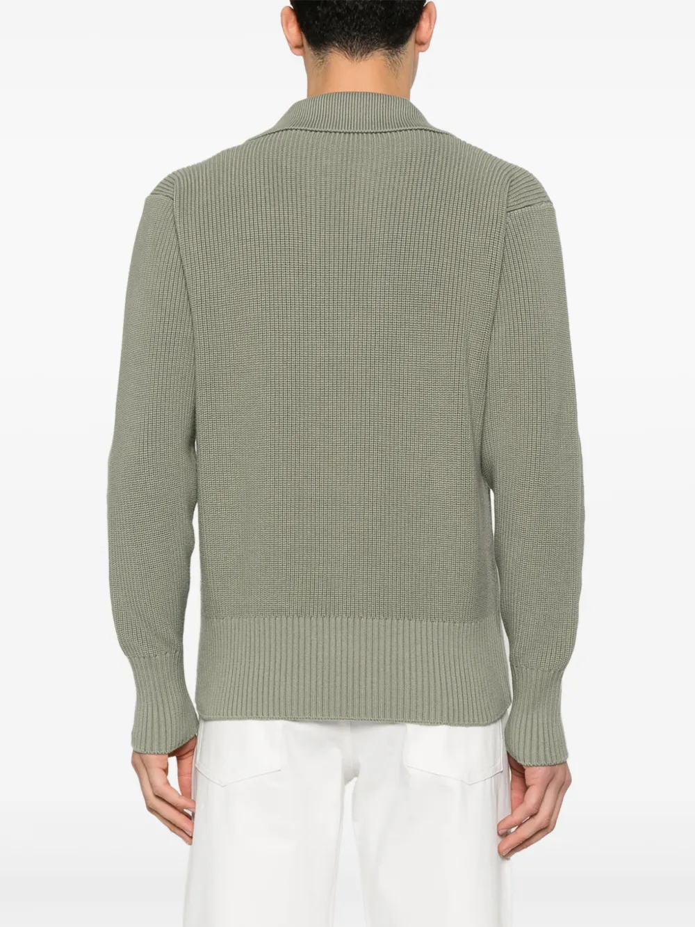 Lardini Trui met broche detail Groen