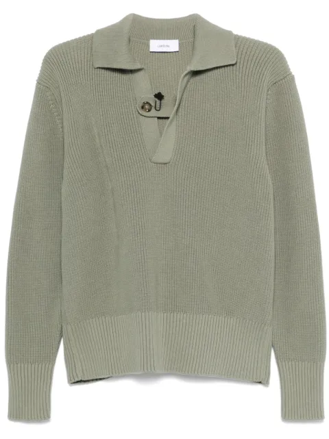 Lardini brooch-detail sweater 