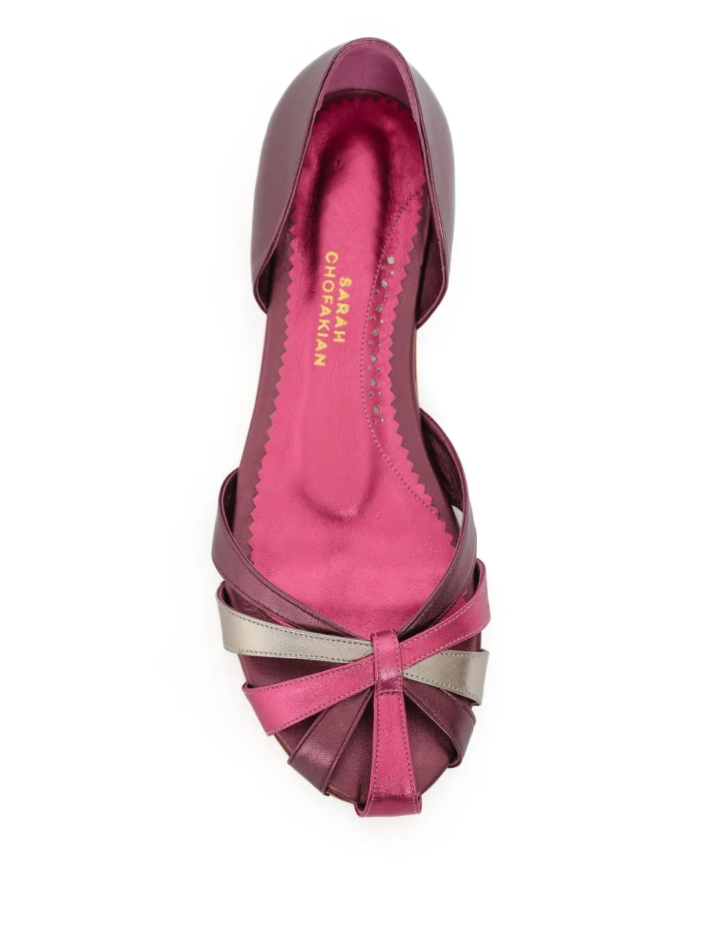 Sarah Chofakian Alquimia ballet flats Pink