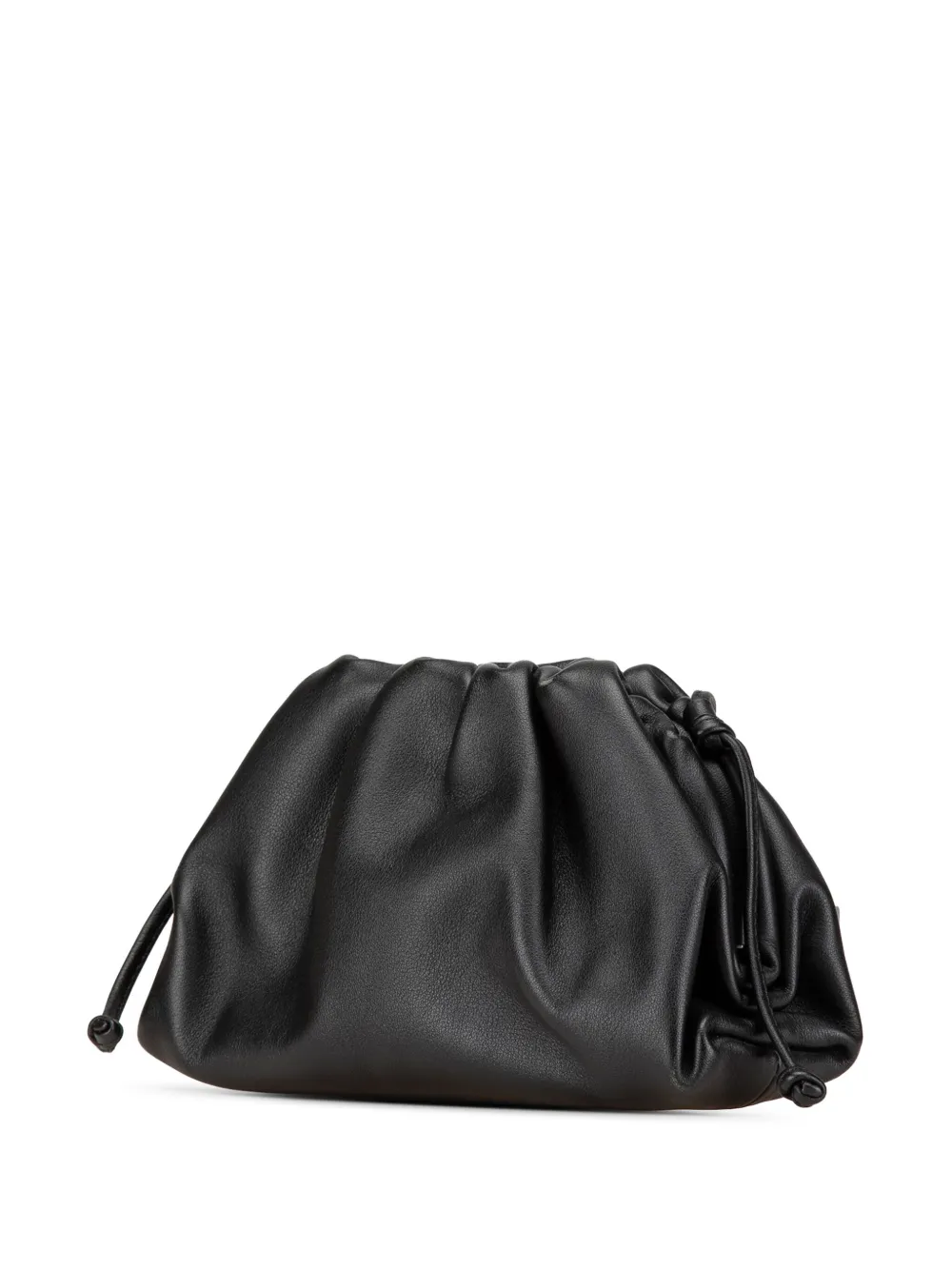 Bottega Veneta Pre-Owned 2012-2024 Lambskin The Mini Pouch crossbody bag - Zwart