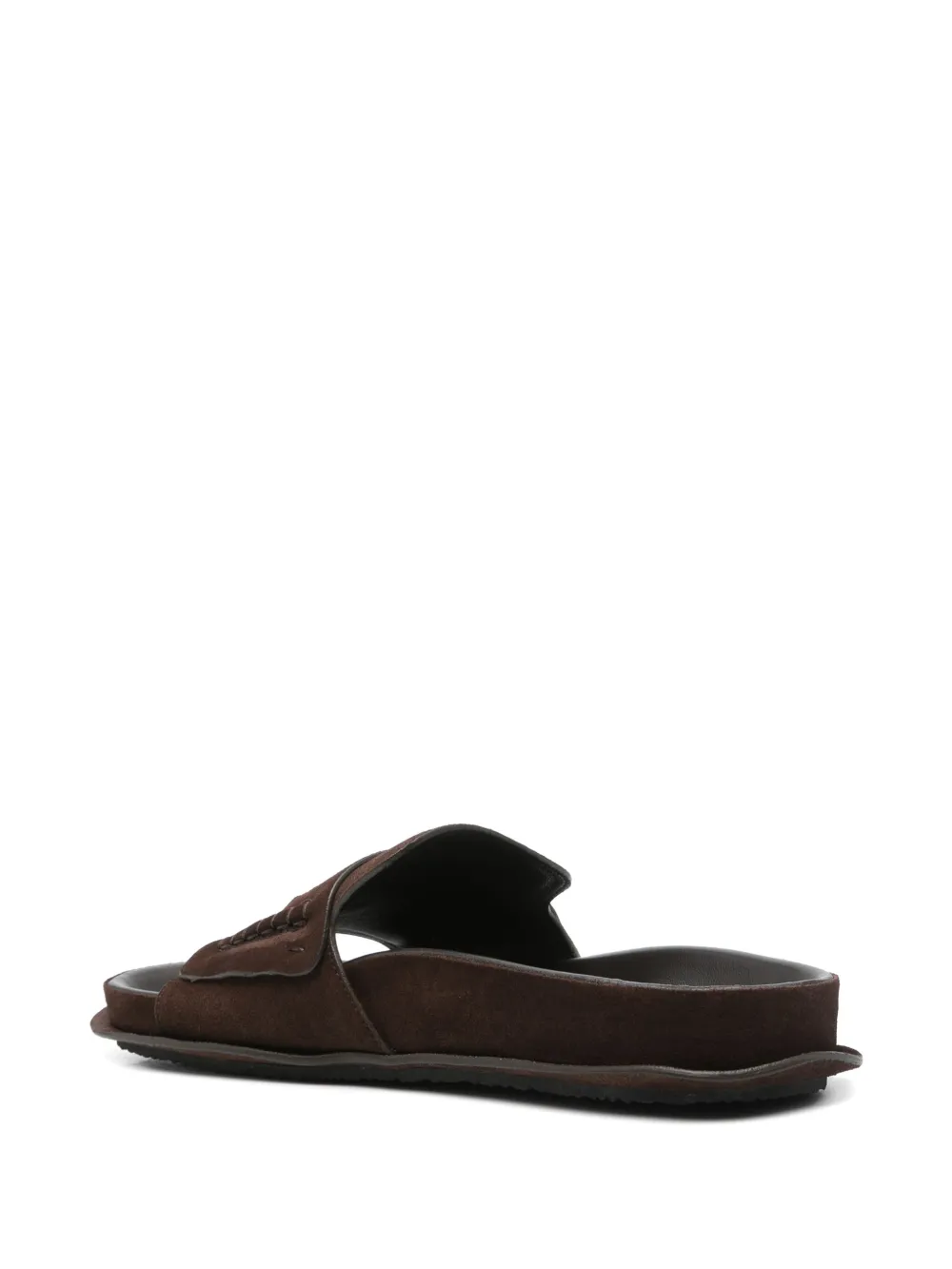Jacquemus Les sandales Mocassin sandals Brown