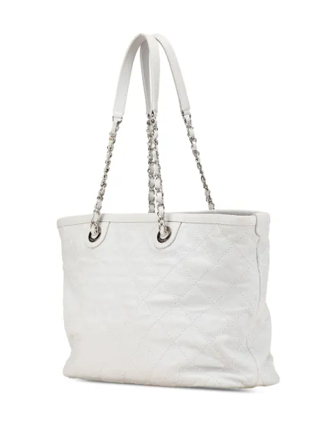 CHANEL Pre-Owned 2014-2015 Small Quilted Caviar Daily Shopping tote bag OFE215WX6STUE9EE - 1