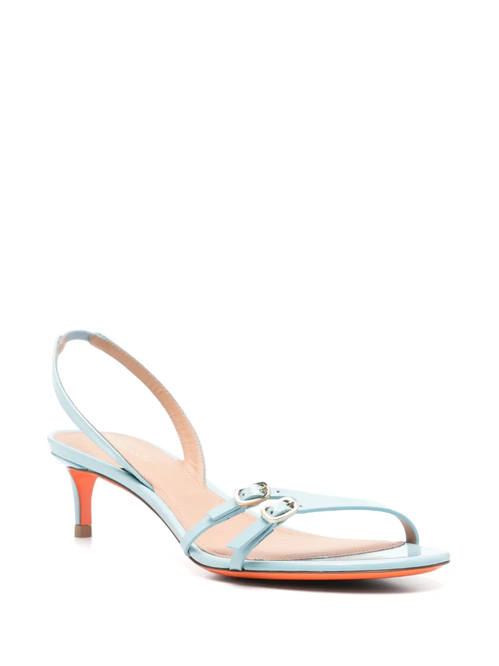 Santoni Sandalen met plateauzool - Blauw