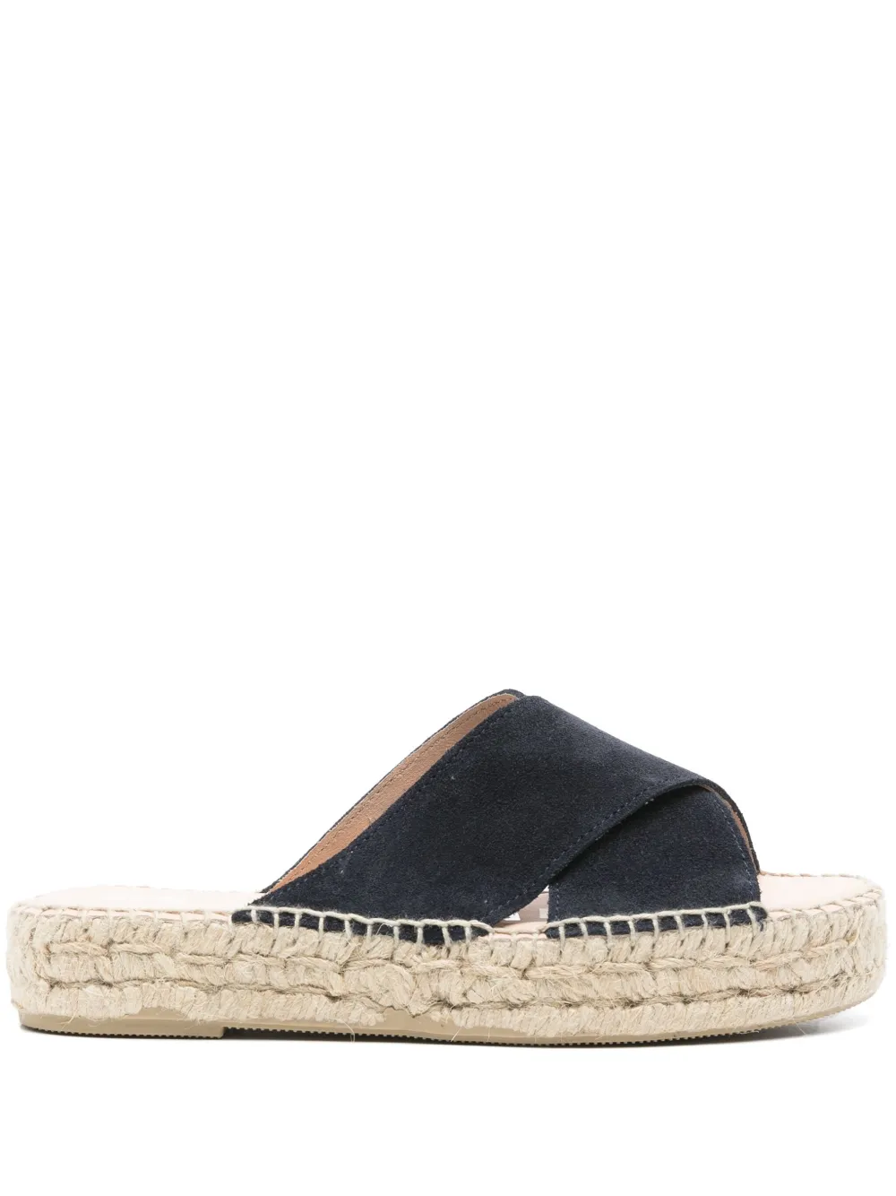 Manebi 35mm Hamptons espadrilles Blue