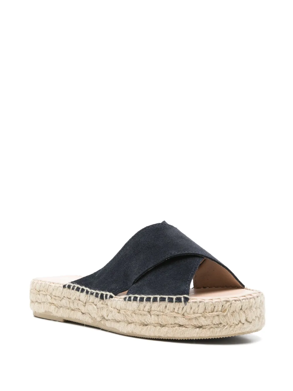 Manebi 35 mm Hamptons espadrilles - Blauw