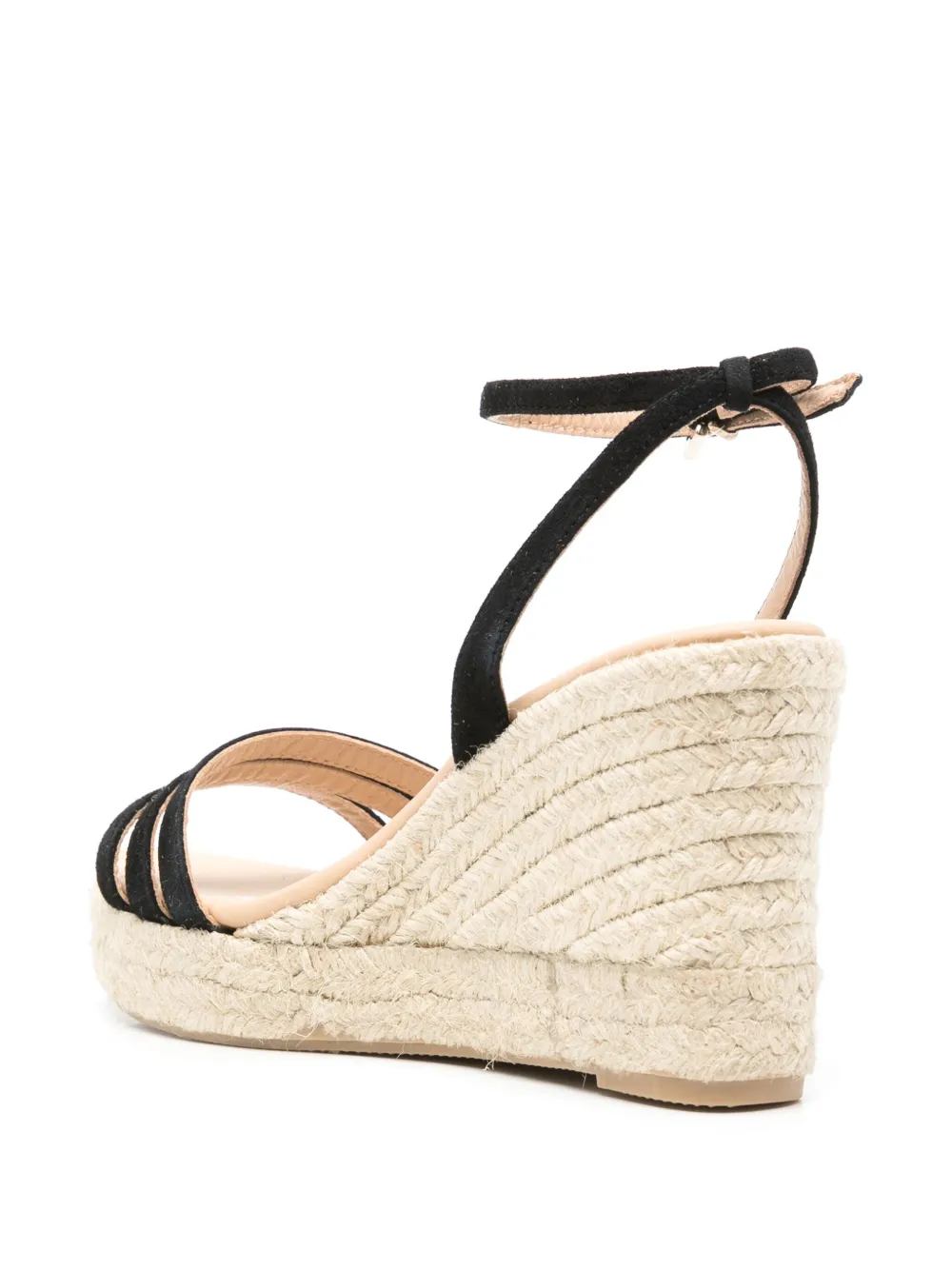 Manebi 100mm Hamptons espadrilles Black