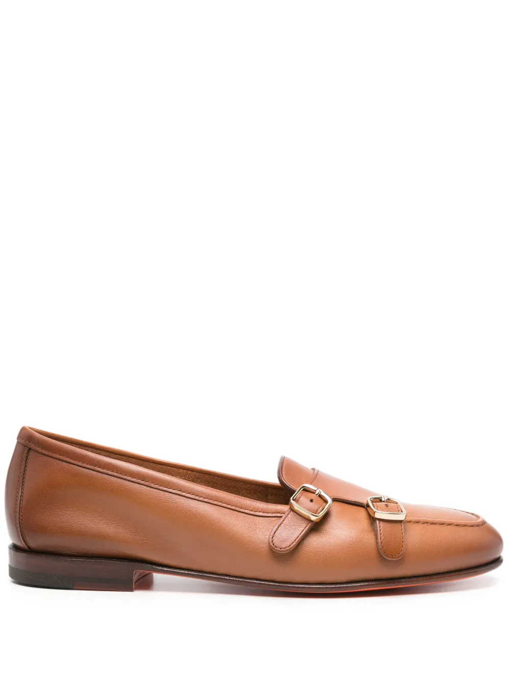 Santoni Carlos monk shoes Brown