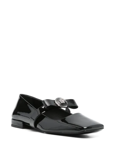 Versace Gianni Ribbon ballet flats 1016073D2VE - 1