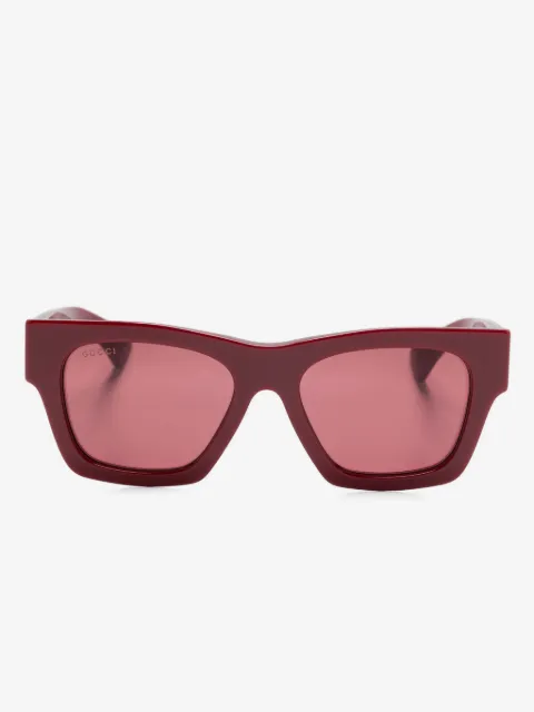 Gucci Eyewear logo-lettering sunglasses