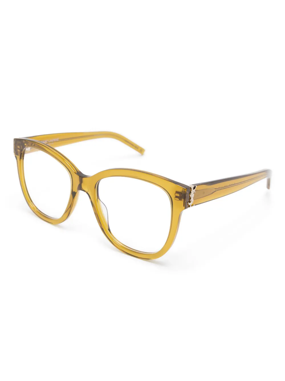 Saint Laurent Eyewear SLM97 bril Geel
