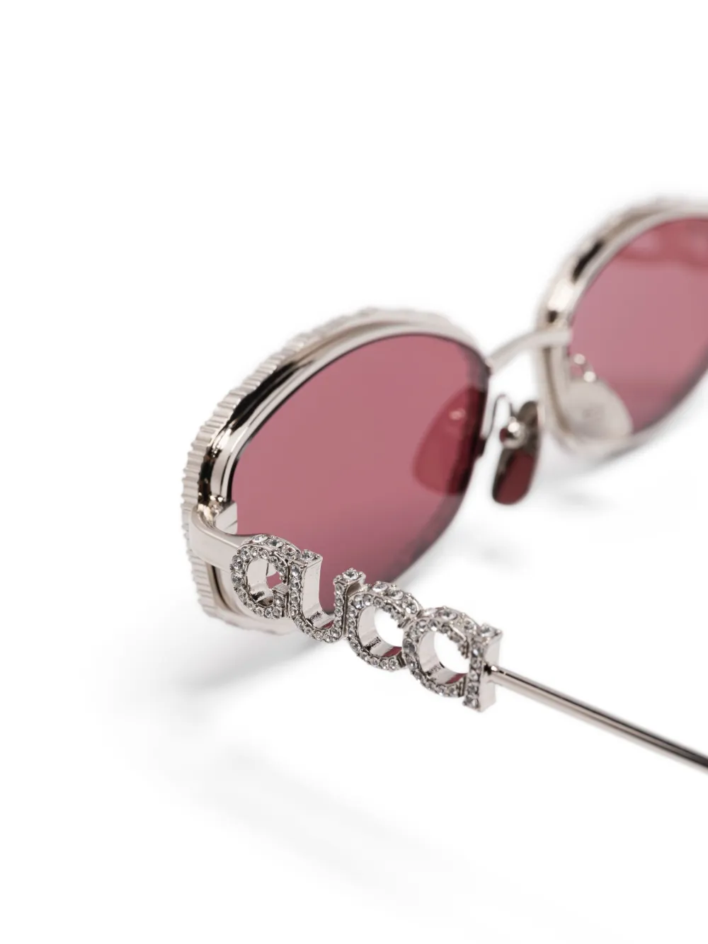 Gucci GG1803S zonnebril Zilver