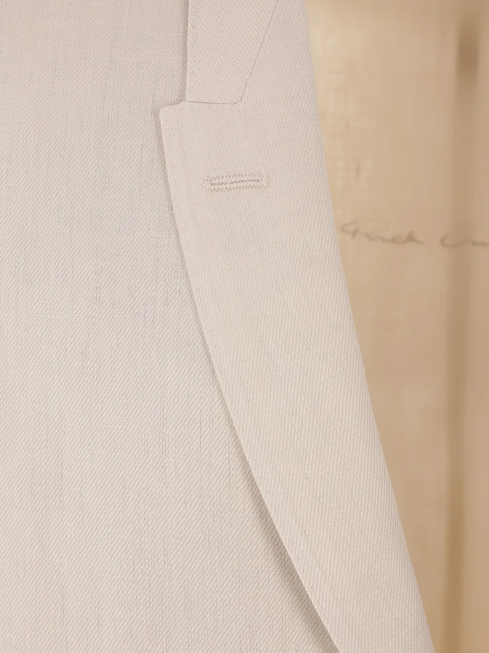 Rick Owens Dirt blazer Beige