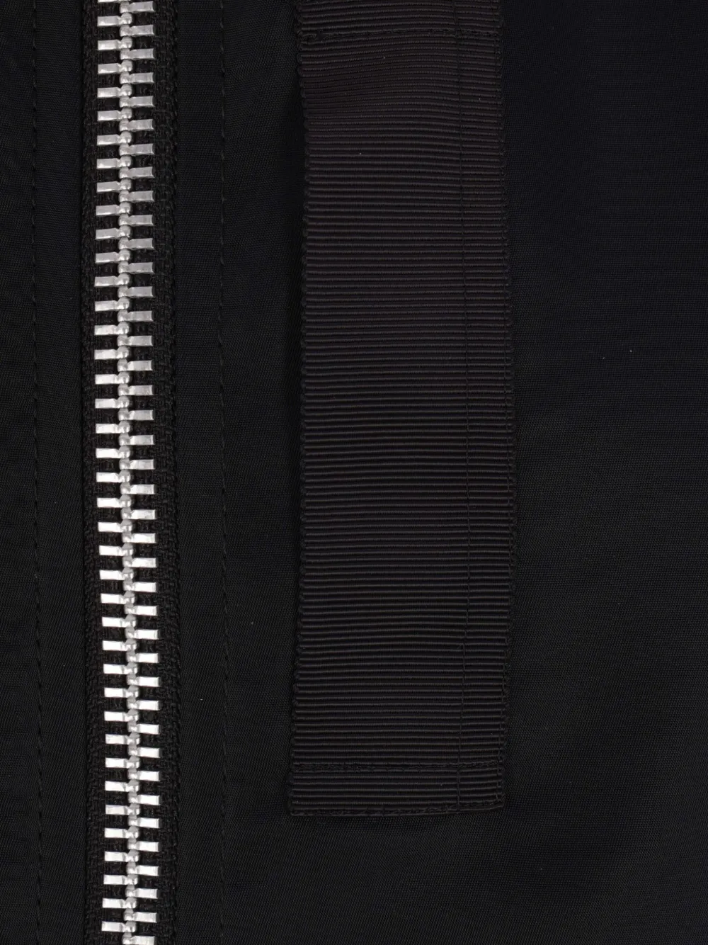 sacai Gabardine twill jack Zwart