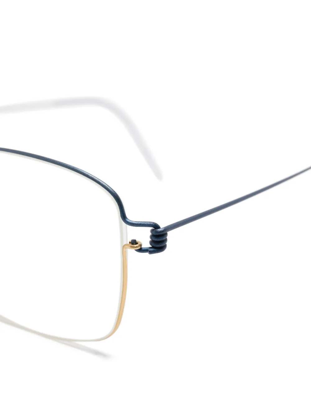 Shop Lindberg Augusto Glasses In Blue