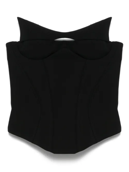 Haut à design de corset - Mugler - Modalova