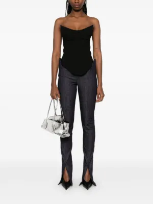 日本製 ティエリーミュグレー ウールツイル フーデッドジャケット ベルト 変形 Mugler(ミュグレー)ウィメンズ - FARFETCH
