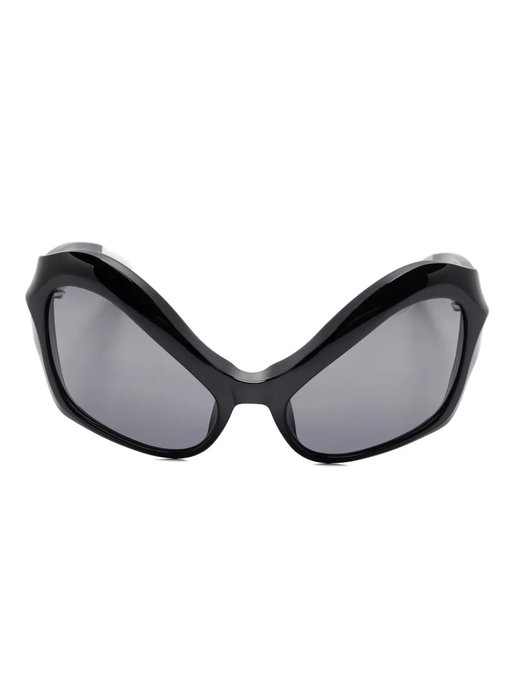 Mugler Occhiali da sole cat-eye - Nero