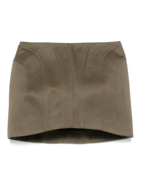 Mugler tailored mini skirt