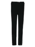 Mugler split-ankles trousers - Black
