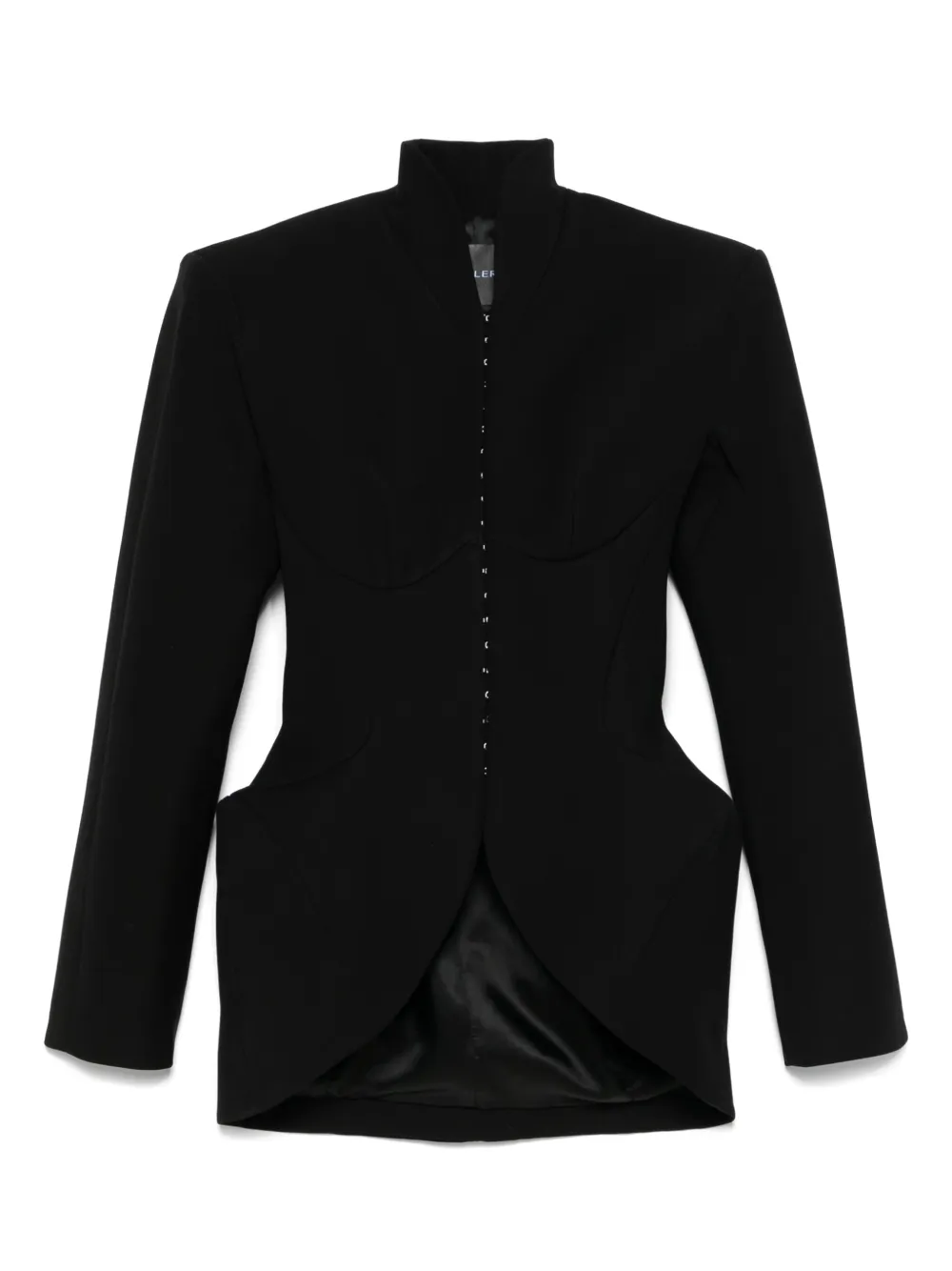 Mugler Jack met print Zwart