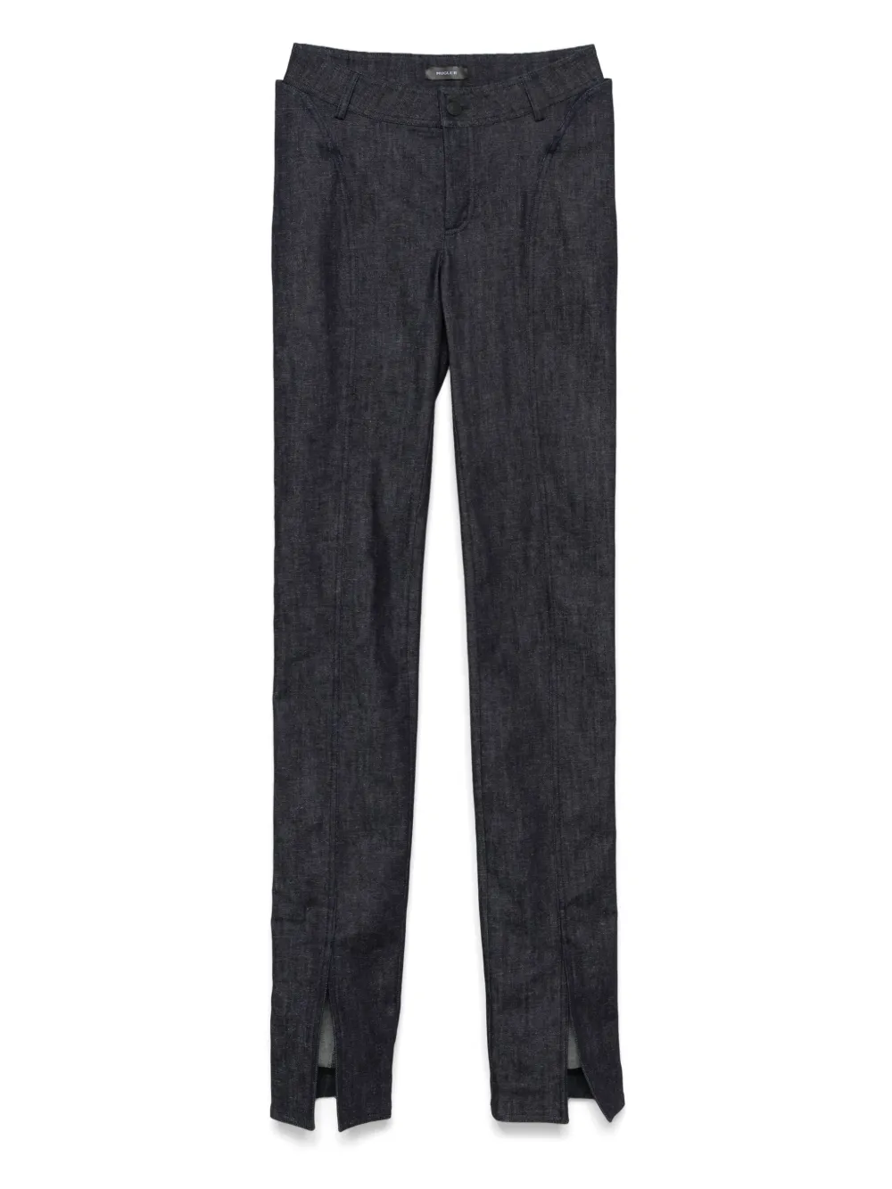 split-ankles jeans