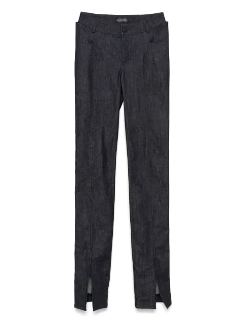 Mugler split-ankles jeans