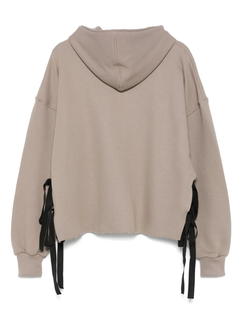 PNK Uitgesneden hoodie - Bruin