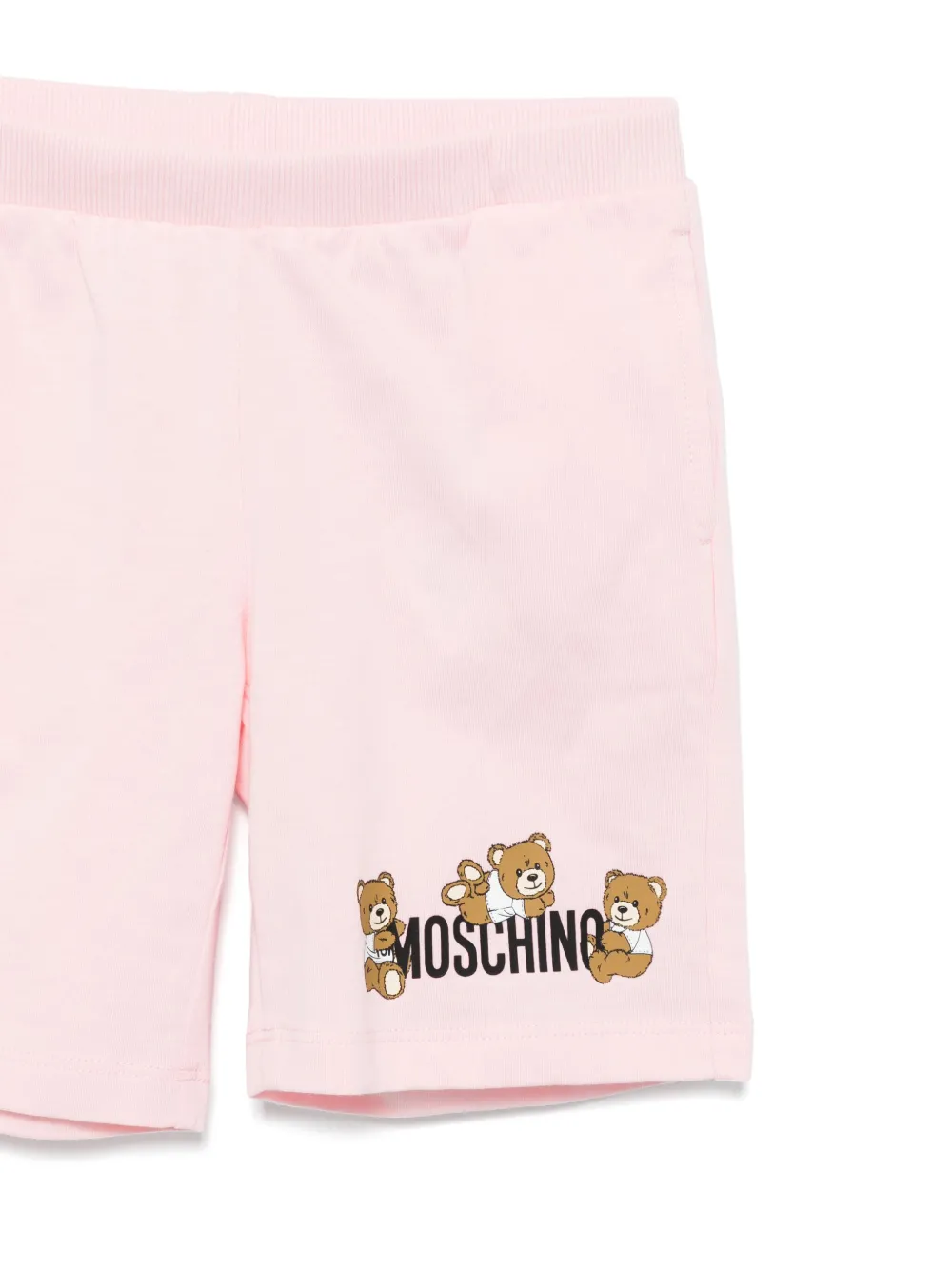 Moschino Kids Shorts met teddybeerprint Roze