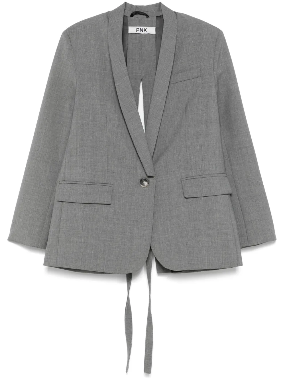 PNK backless blazer | Grey | Image 1