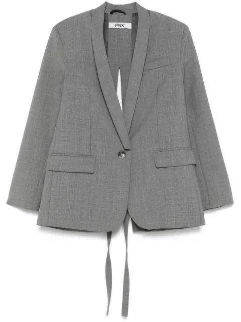 PNK backless blazer