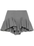 PNK ruffled mini skirt - Grey