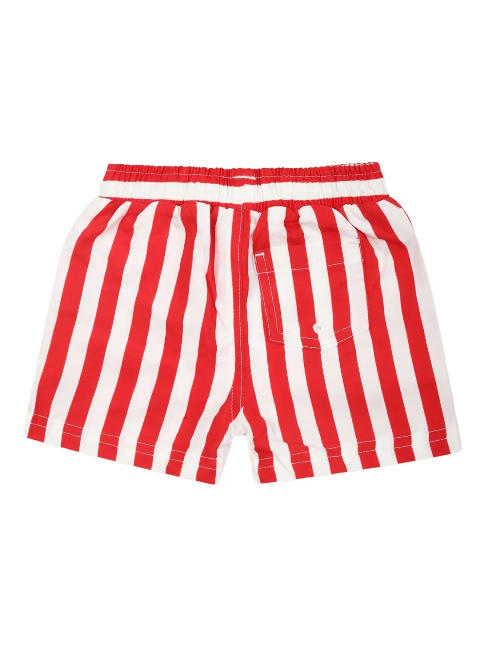 Petit Bateau Stripy zwembroek Rood