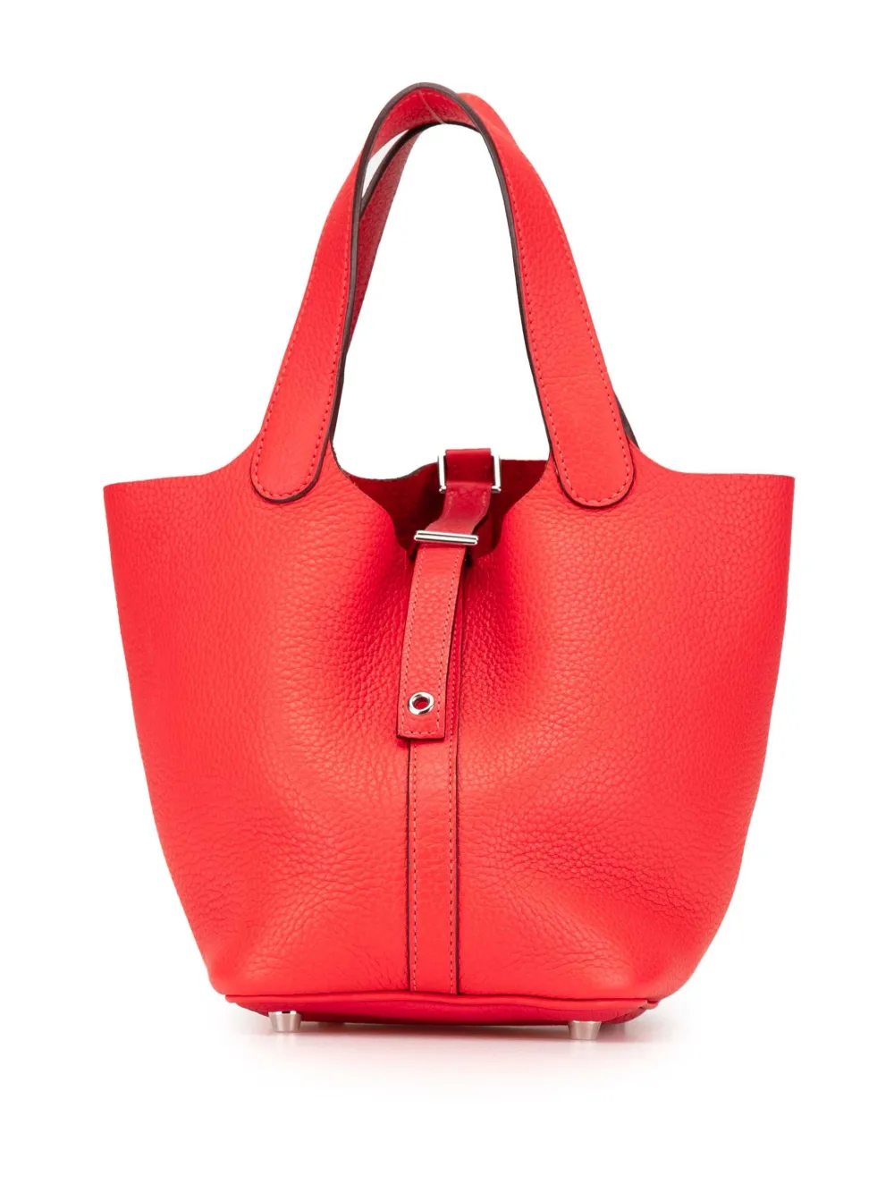 Hermès Pre-Owned 2014 クレマンス ピコタン ロック 18 ハンドバッグ - レッド Hermès Pre-Owned 2014 クレマンス ピコタン ロック 18 ハンドバッグ - レッド
