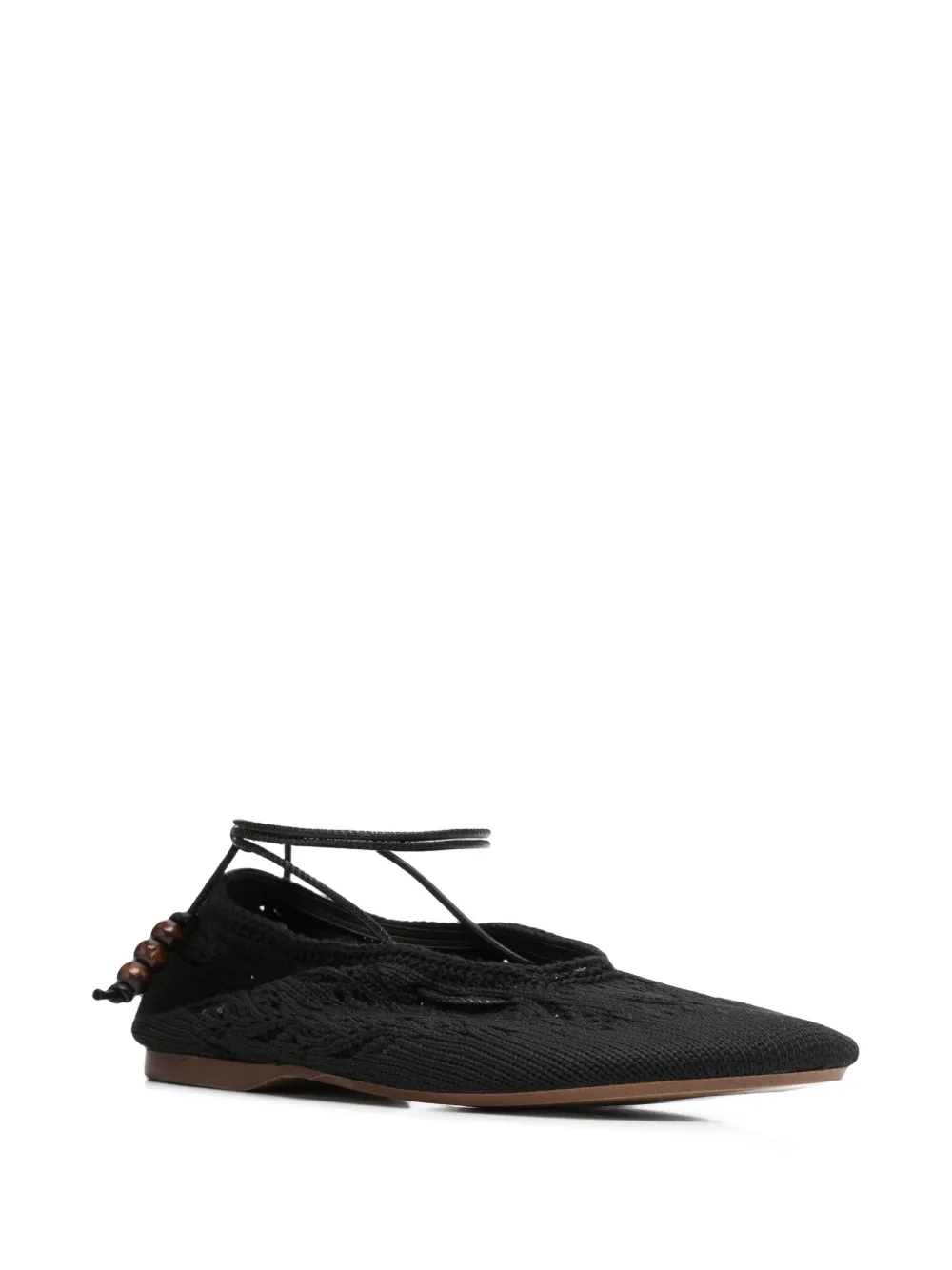 ALOHAS Rosemary ballerina's - Zwart
