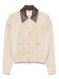 Halfboy Jet Set bomber jacket - Neutrals