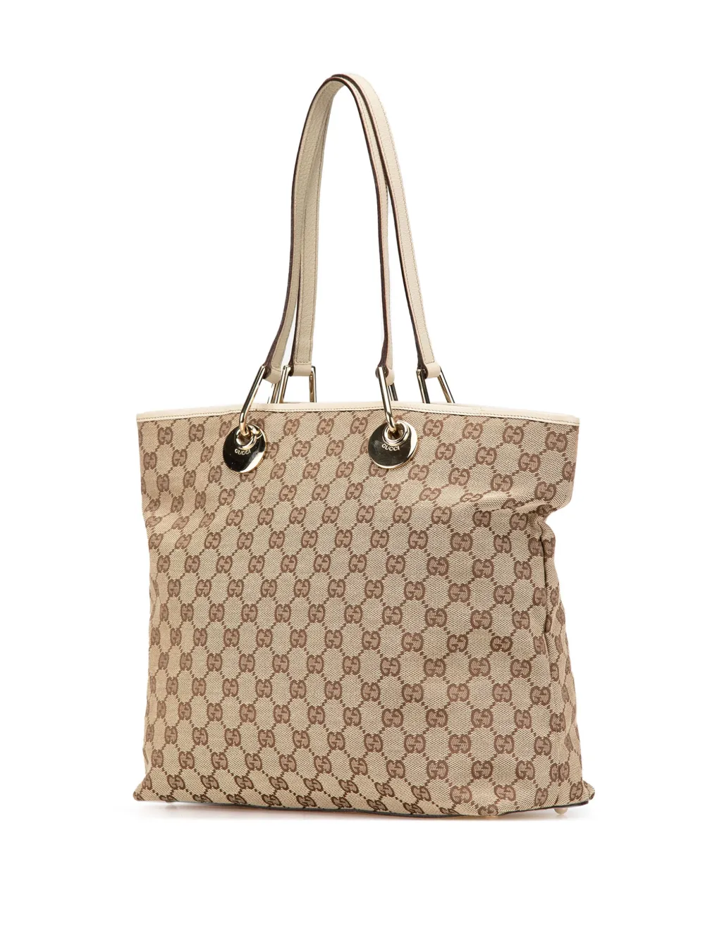 Gucci Pre-Owned 2000-2015 GG Canvas Eclipse tote bag - Bruin