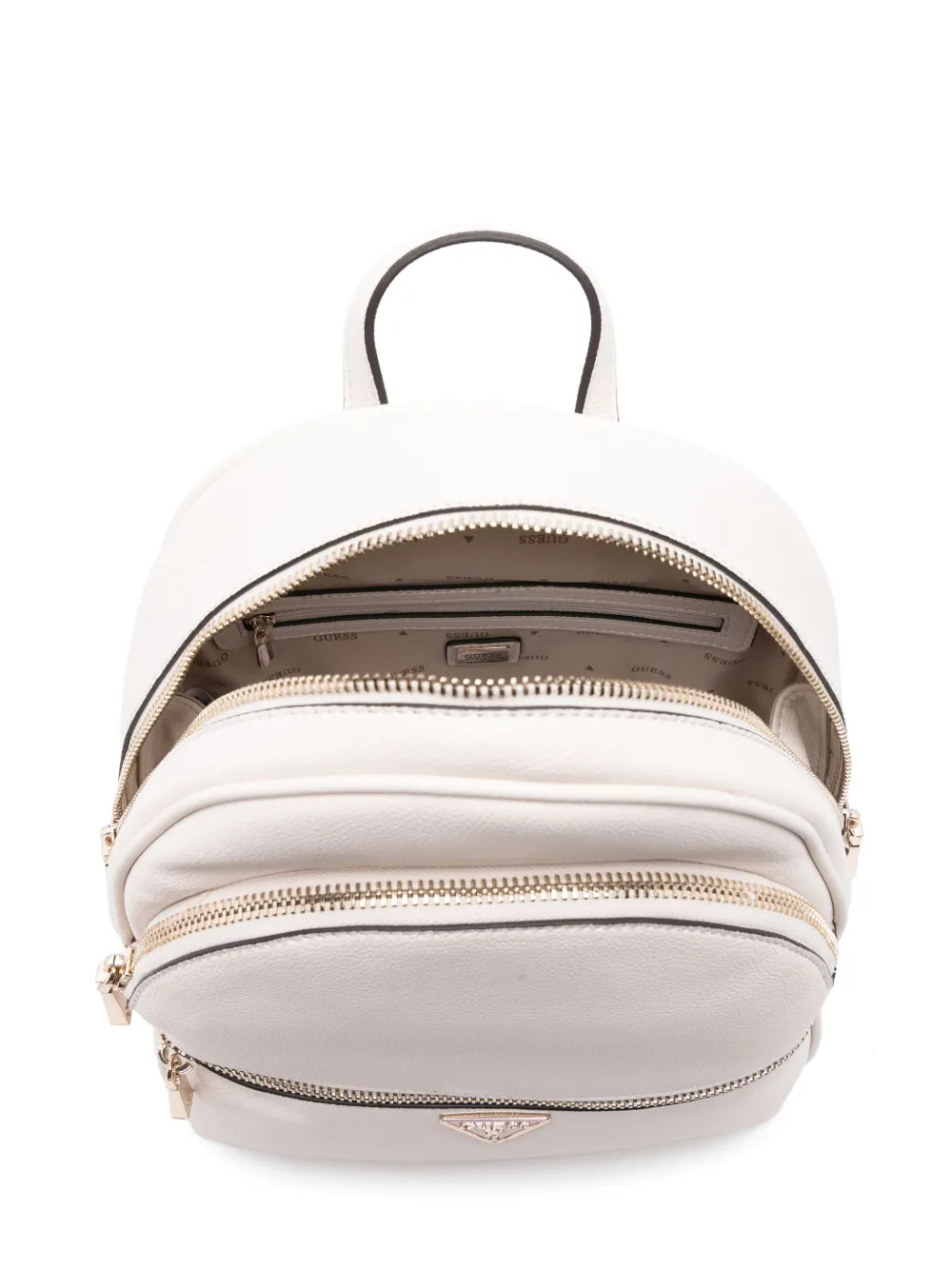 GUESS USA Rugzak met logoplakkaat Beige