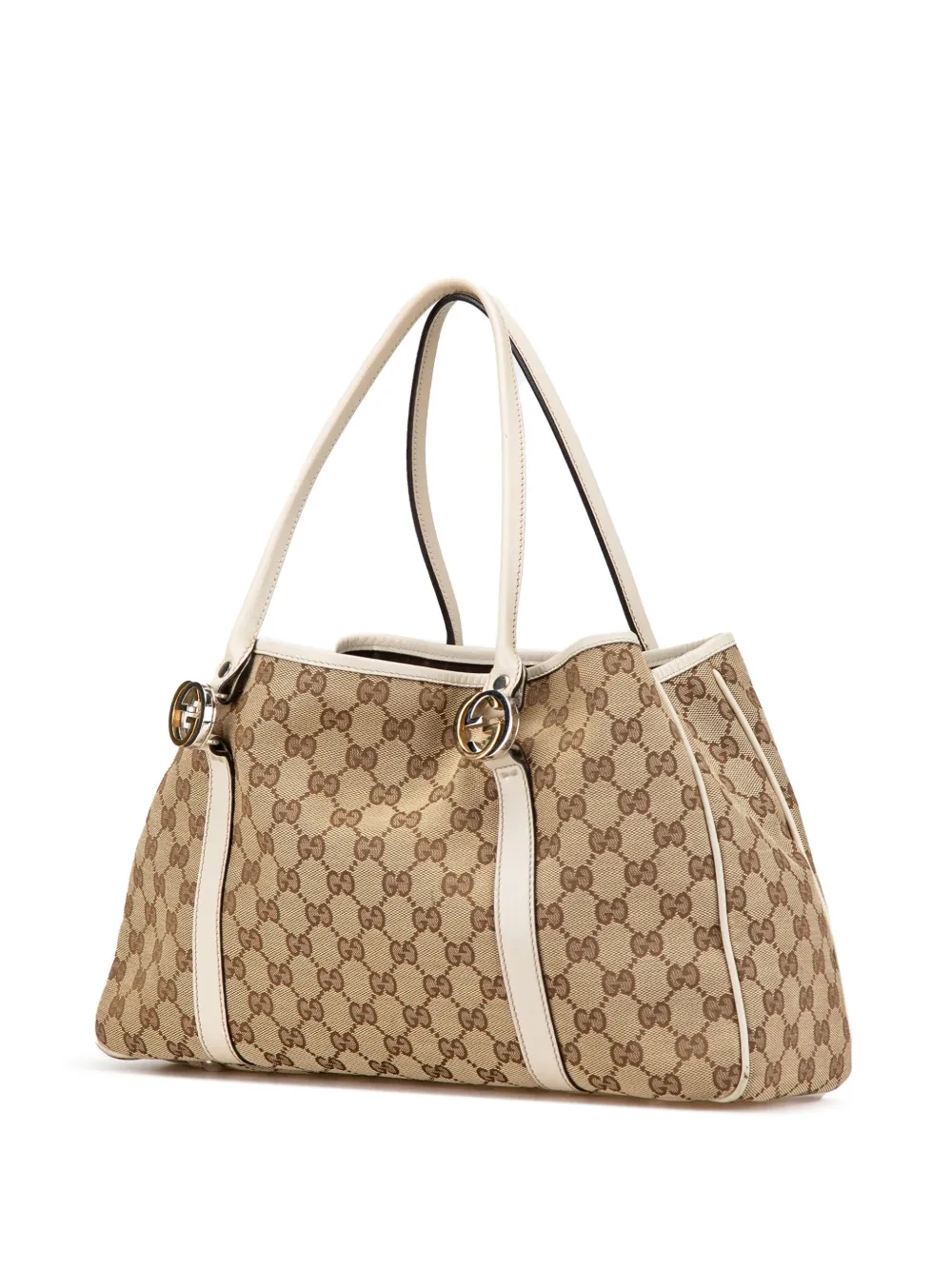 Gucci Pre-Owned 2000-2015 GG Canvas Twins tote bag - Bruin